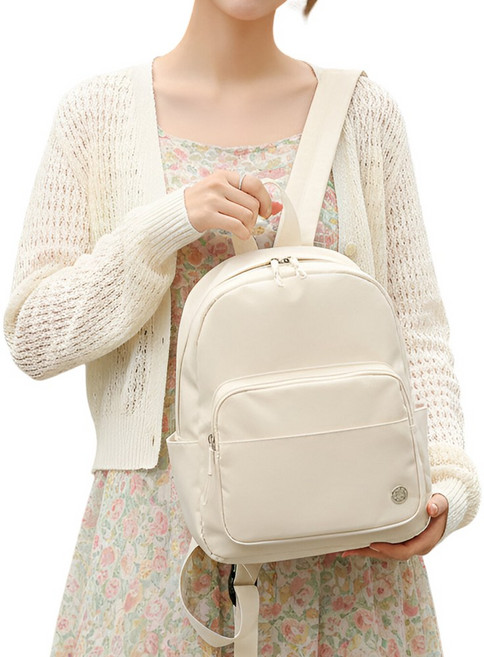 듀엘라 나일론 미니 백팩 여성 여행용 나일론 방수 가벼운 데일리 여자 경량 배낭