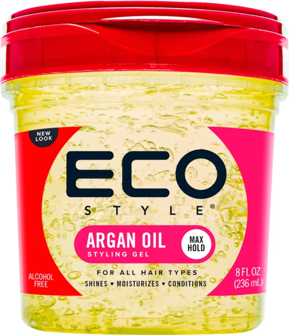 에코 스타일 ECO Style 헤어젤 아르간 오일 스타일링 젤, 1개, 236ml - 쿠팡