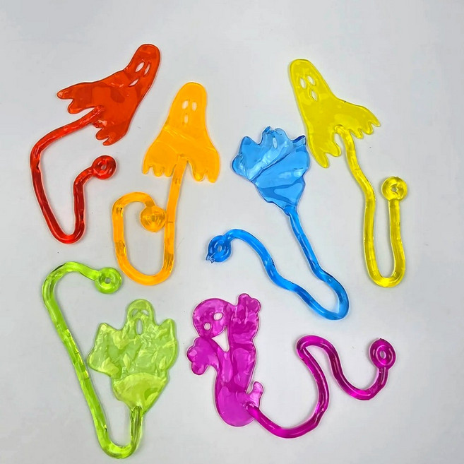 [무료배송/당일배송] 할로윈 말랑이 찐득이 [엘리빅마켓], 6개, 유령