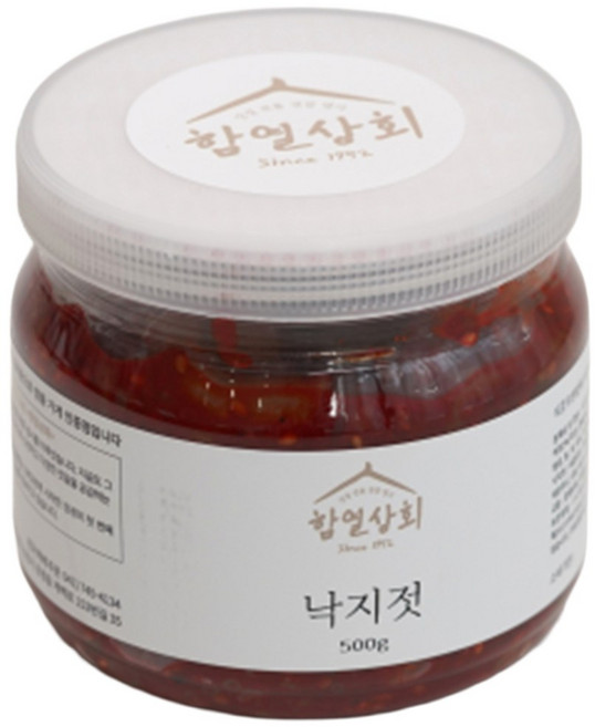 강경 함열상회 낙지젓 500g 1kg 양념 젓갈 반찬, 1개
