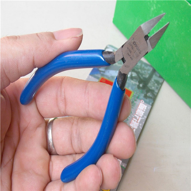 궁극니퍼 건담 부품 조립 건프라 니퍼 프라모델 두부 정밀 공구 갓핸드 도구 외날 플라모델 용품 니빠 리빠, 상세페이지 참조, 1개