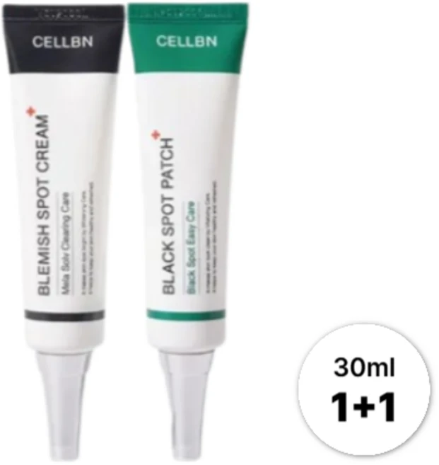 셀비엔 잡티 스킨케어 미백 30ml + 딱지패치 30ml 블래미쉬 케어 세트, 1개, 1개입 - 쿠팡