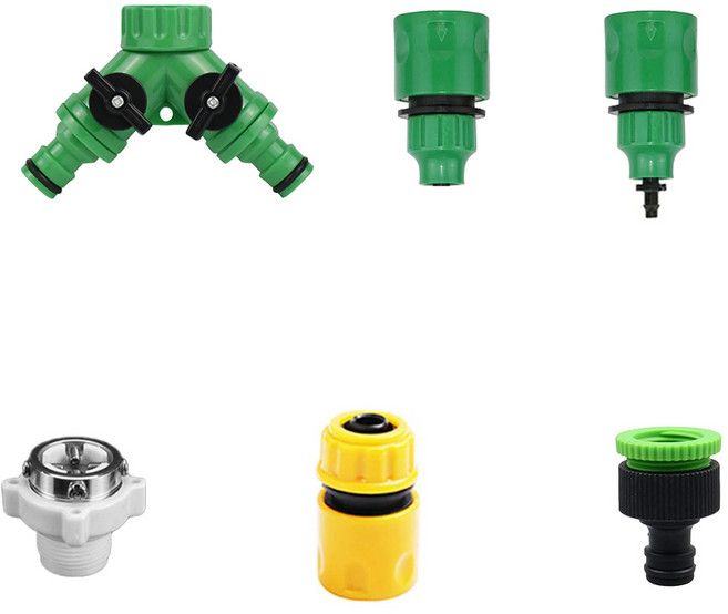 21세기트랜드 허브넷 스프링클러 급수장치 추가 부품 액세서리, 원터치 커넥터(4/6mm), 원터치 커넥터(4/6mm), 1개