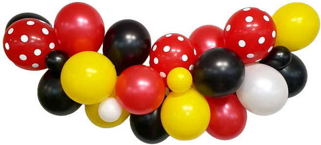 재미제이 벌룬클라우드 풍선가랜드 DIY세트 (미키컨셉) 생일 어린이날 풍선장식