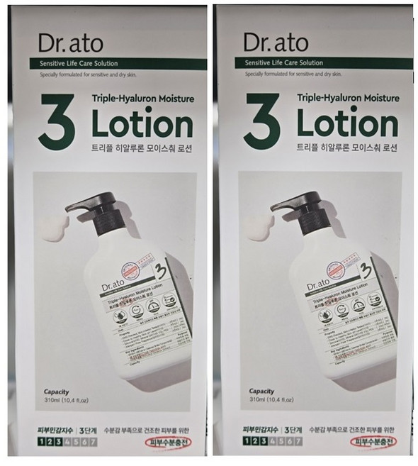 닥터아토 트리플 히알루론 모이스춰 로션, 267ml, 2개