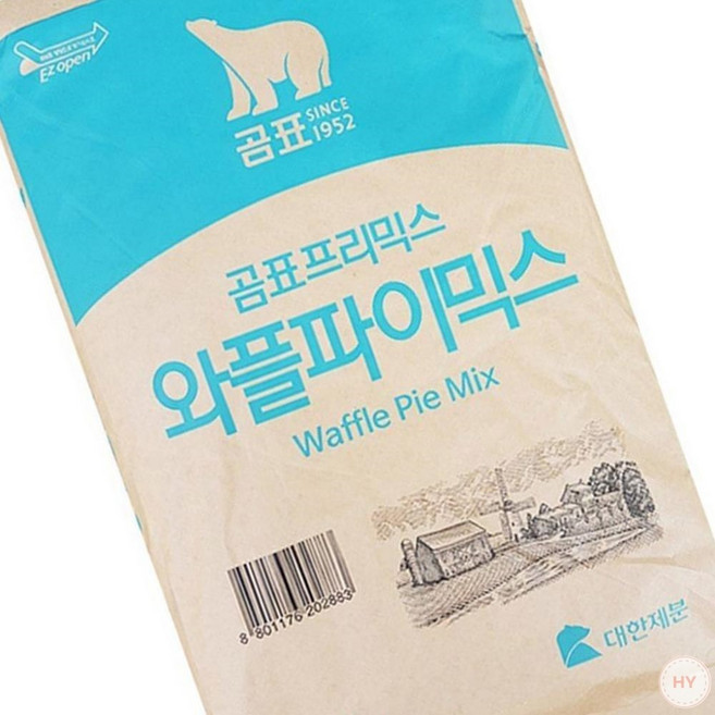AR 와플 파이 믹스 대한 10K 와풀파우더 와풀가루 포대, 10kg, 1