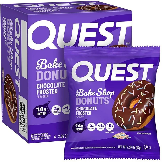퀘스트 베이크 샵 도넛 4개입 1세트 - 쿠팡