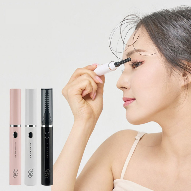 오든오 속눈썹고데기 히팅뷰러 온열 충전식, 핑크, OD-EC300