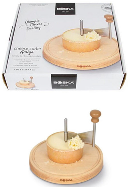 보스카 치즈나이프 나무도마 치즈보드 커팅 아미고 Boska, 1개