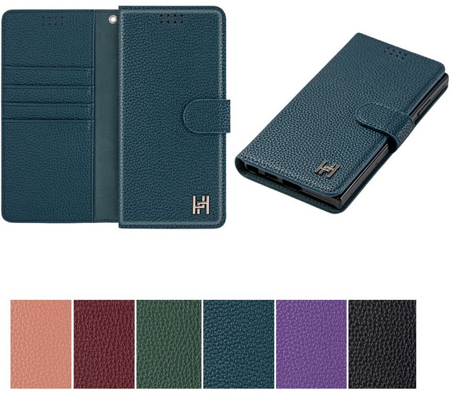 갤럭시 버디3 케이스 SM-A156L 가가죽 뉴랑떼즈 (레이보보뉴) 슬림 다이어리 컬러플 카드 지폐 수납 포켓 자석 지갑