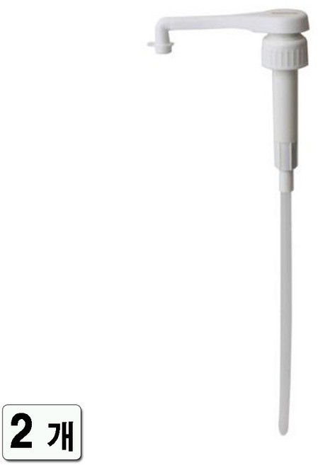 리치스 시럽펌프 2개/ 카페시럽 커피시럽 1.5L 전용, 2개