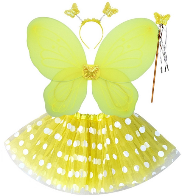 어린이 나비 의상 요정 날개 생일 파티 할로윈 복장 의상