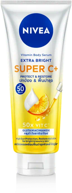 태국 니베아 슈퍼C+ 비타민 바디 세럼 SPF50 대용량 300ml 선크림 해외직구, 1개