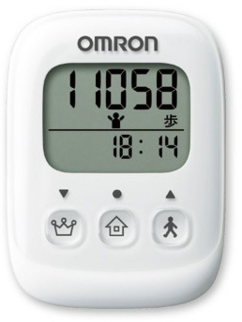 OMRON 歐姆龍 HJ-325 步數計, 白色, 1個