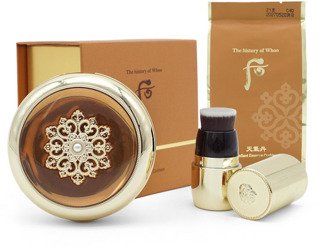 더후 천기단 화현 에센스 쿠션 23호 15gX2 (본품+리필), 1개