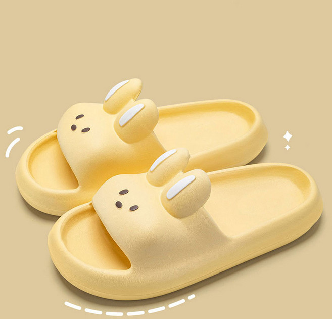 비니츄 말랑몽글 EVA 쿠션 깡총 토끼 학생 거실 슬리퍼 실내화