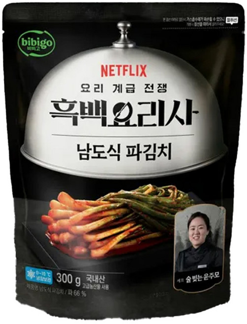 비비고 흑백요리사 파김치, 11개, 300g