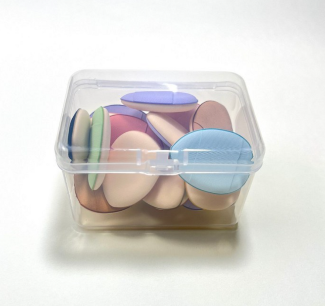 차차바이 핑거퍼프 손가락에어쿠션 손가락퍼프, 20개