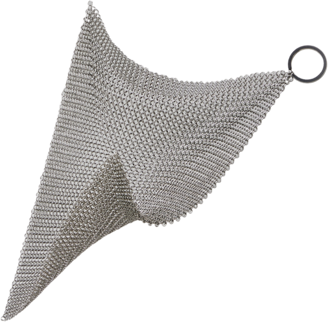 오터스마켓 316L 스텐링 수세미 18*18 빅사이즈 반영구 그물망 수세미 텀블러 불판 탄냄비 싱크대청소, 1세트, 1개