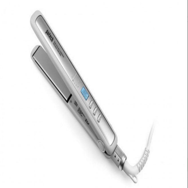 파테크N4331/그레이 스마트 판 고데기 무빙 매직기 헤어 스타일러 자동전원차단 회전코드