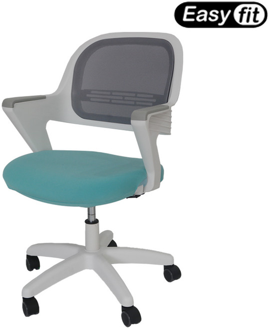 의자 원형 방석 커버 좌석 리폼 체어스코 아토 좌판 호환커버 천갈이 덮개, 민트