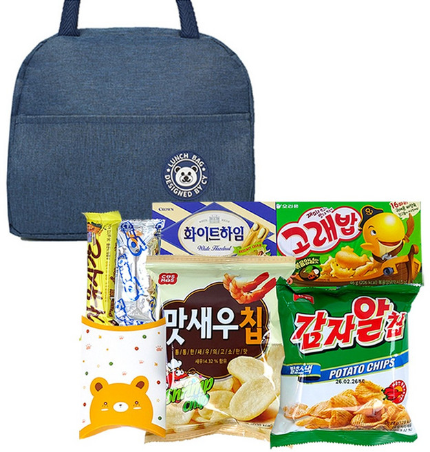 정아스토어 보보 과자종합선물세트, 그레이, 1개