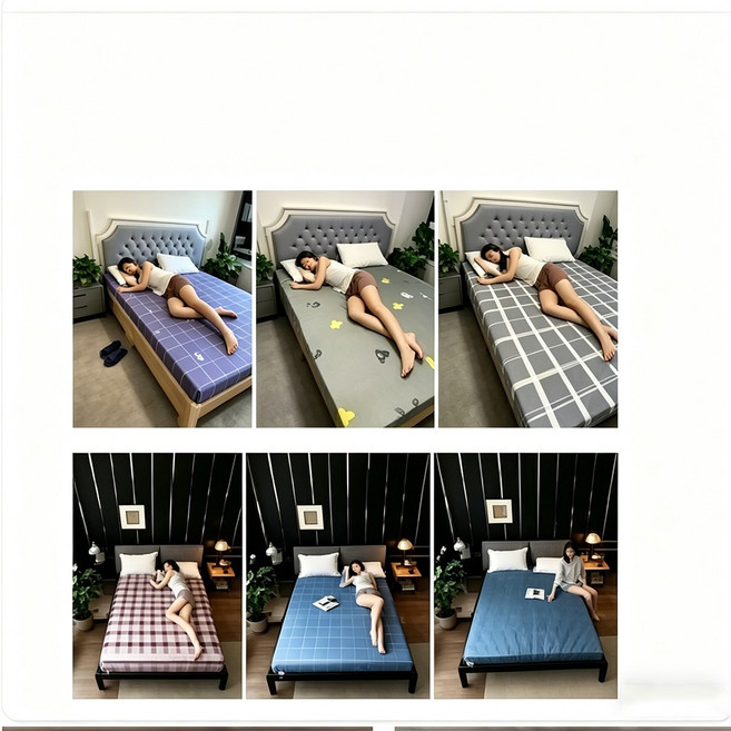 品述 四季高密度海綿床墊 軟硬適中 15公分厚 90x190公分 附可拆洗床套 十年保固 不易變形 可折疊收納