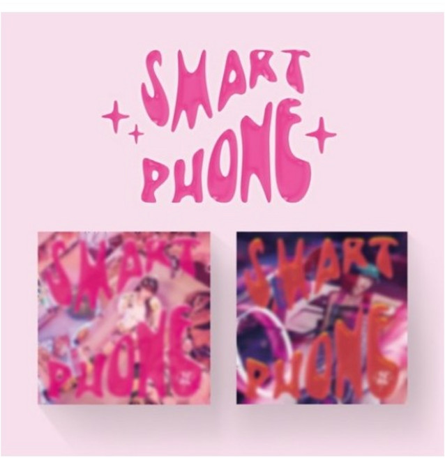 최예나 스마트폰 앨범 Smart Phone 미니 2집 솔로 아이즈원 컴백 예약, Smart 버전[핑크]