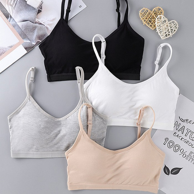 에프플래닝 천연모달 밴딩 브라렛 노와이어 브라렛 브라탑