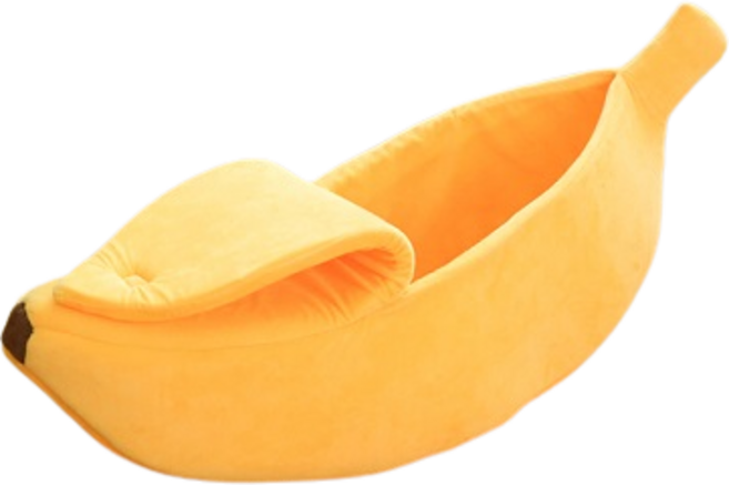 KAWASIMA 강아지 바나나 방석 반려동물 방석, 1개