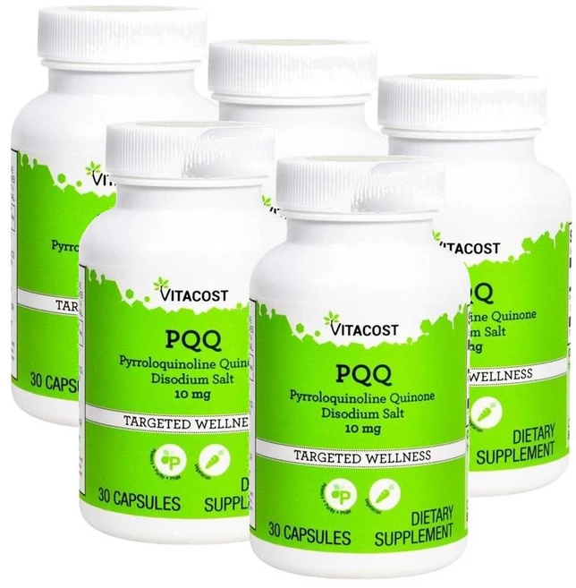 비타코스트 피큐큐 10mg 캡슐 Vitacost PQQ, 5개, 30정 - 쿠팡