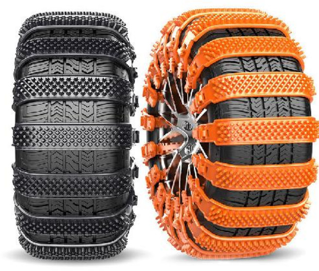 몽스오토 퓨어리퍼블릭 유니버셜 TPU 스노우체인 경량형, 1개, 1개