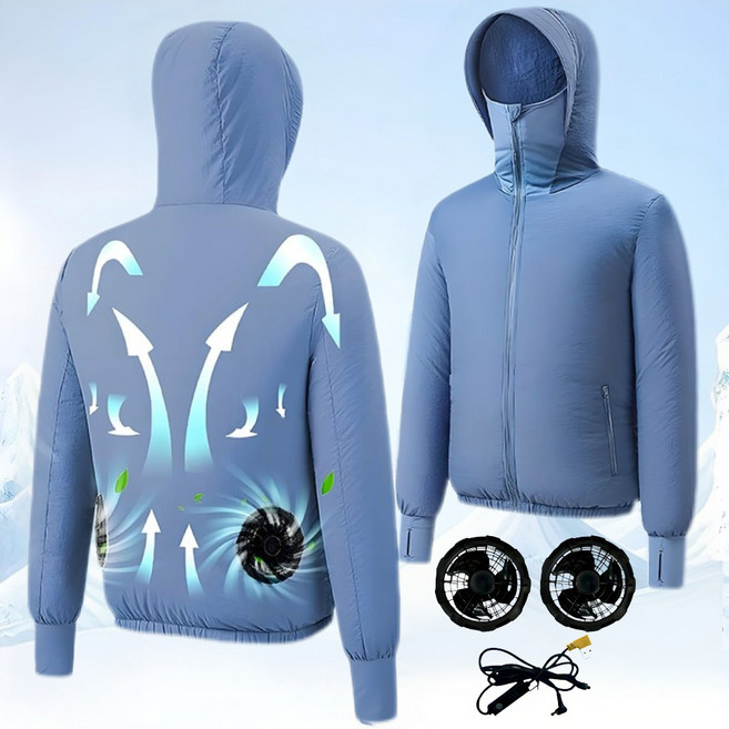 ZHZ 선풍기옷 에어컨 옷 여름 아이스 옷 자외선 차단용포함 남녀 공용 K-2-23