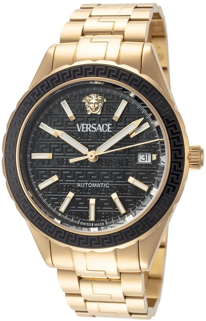 베르사체 남성 헬레니움 42mm 오토매틱 시계 VEQCA0624 954378 - 쿠팡