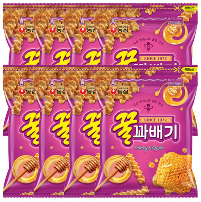 꿀꽈배기지퍼 대 300g 8개