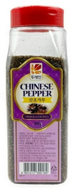 뚜레반 산초가루, 2개, 350g