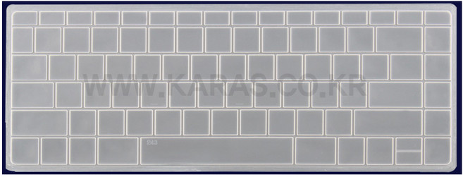 실리스킨 HP 14s-fq-숫자-AU용 키보드커버 키스킨 14인치, 1개