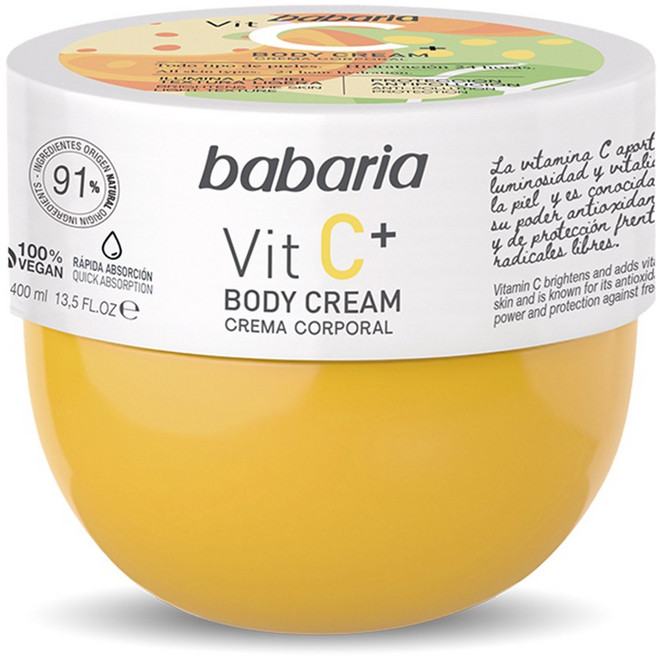 [특가] 바바리아 비타민C 바디로션 브라이트닝 광채 톤업 피부톤개선, 400ml, 1개