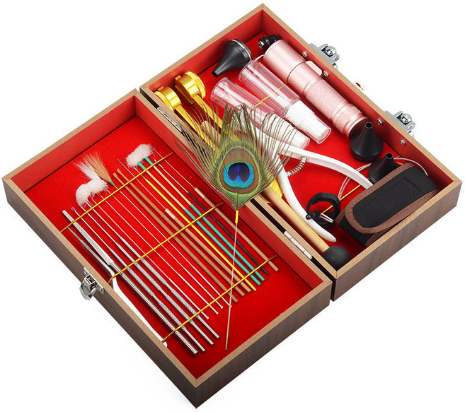 귀파개 충전 랜턴 고급 베트남귀청소, 1개, 1세트