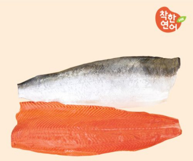 착한연어 알래스카 / 국내산 자연산 첨연어 필렛 5kg 연어, 1개