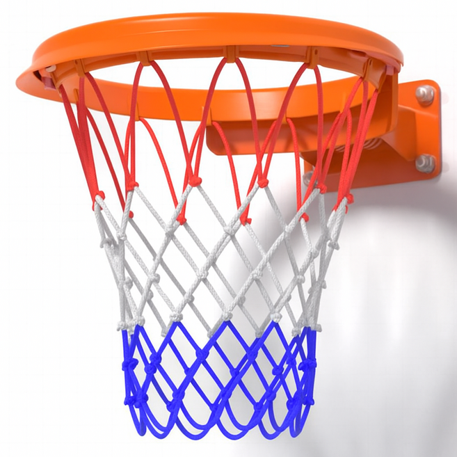 글로리존 휴대용 탈착식 농구 골대 링 그물망, 1개, 오렌지, 1개