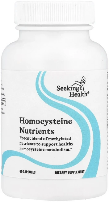 시킹 헬스 호모시스테인 영양소 베지 캡슐 60정, 1개 - 쿠팡