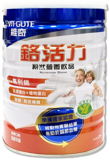 維奇 健字號 鉻活力粉狀營養品 900公克/罐, 3個, 900g