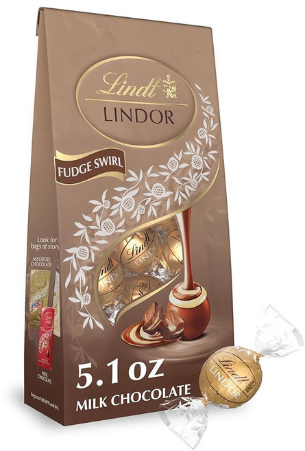 린트 린도볼 아몬드 버터 밀크 초콜릿 144g 144383, Milk Chocolate, 5.1 Ounce (Pack of 1), 1개
