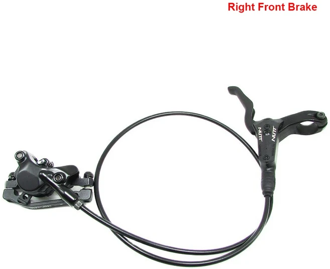 NUTT-MTB 자전거 유압 디스크 브레이크 통합 실린더 디자인 전면 800mm/후면 1400mm 140/160/180mm 로터, 02 RF, 1개, 02 RF