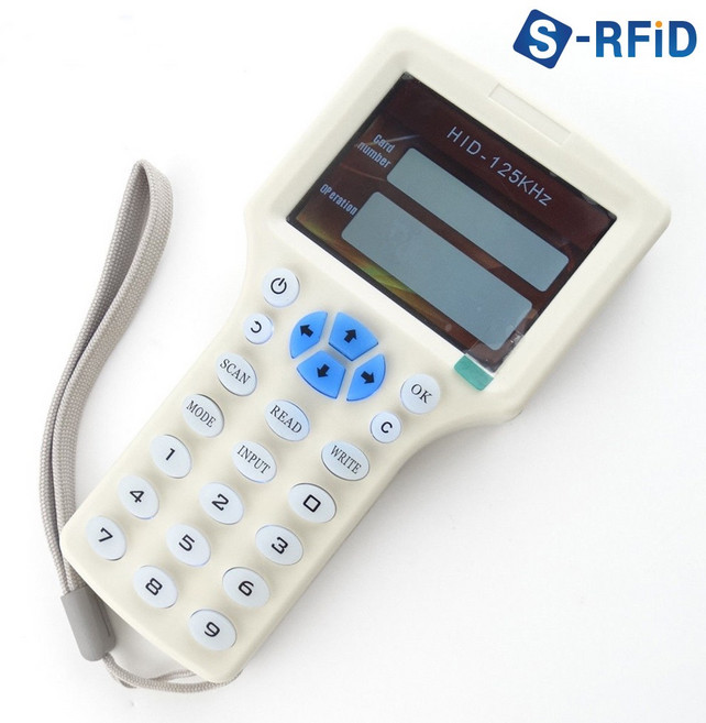 RFID NFC 복사기 카드 공동 현관 도어락 태그 UID 복사 읽기 쓰기 13 56Mhz 125Khz 간편 휴대 복제 리더기, 02.신형 RF 복사기(No.370), 1개