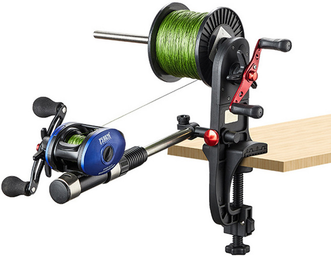 마리수 셀프 고속 리사이클러 스풀러 낚시 줄 감개 라인텐셔너 합사줄 낚싯줄 릴 감기 회수기 스풀 결속기 샤프트 라인와인더, 감개무량Ver.2
