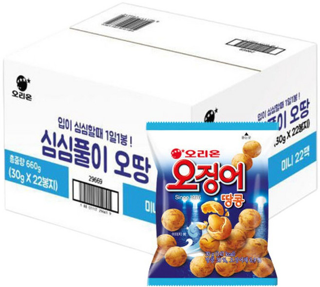 심심풀이 오땅미니 30g X22개, 22개
