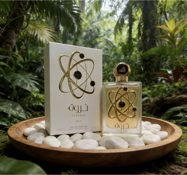 THARWAH 中東迪拜越南阿拉伯香水 銀色淡香精 男女士, 1個, 3043僅供出口,100ml