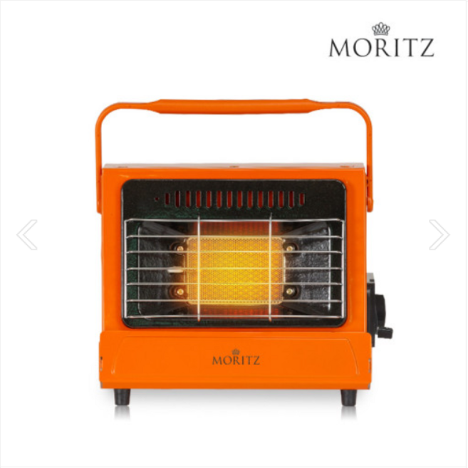 모리츠 휴대용 가스 히터 스토브 MO-GH9220SRH 캠핑 난로 야외용, 단일옵션, 1개